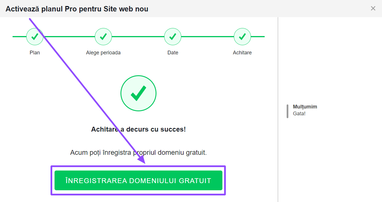 Înregistrează domeniul gratuit Înregistrează domeniul gratuit